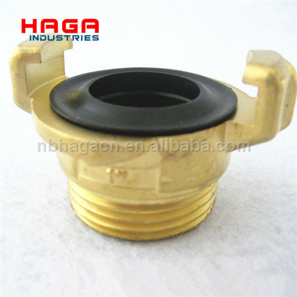 Good Quality German Type Brass Geka Coupling Male Thread Hose End