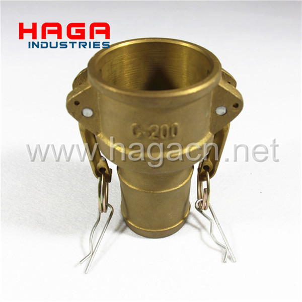 Brass Quick Release Coupling Camlock Coupling for low pressure system