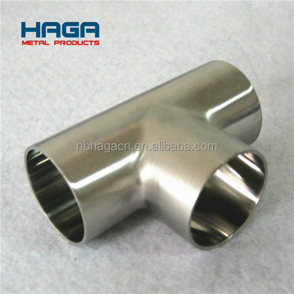 Stainless Steel Food Grade Sanitary Hygienic Tri Clover Clamp Triclamp Tri-Clamp Pipe Fitting