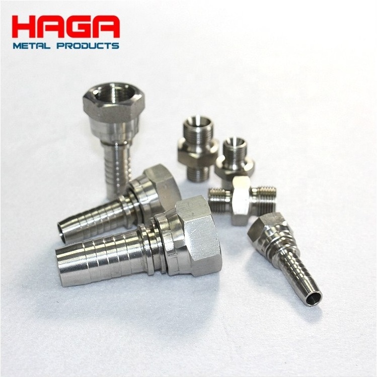 Factory Low Moq Stainless Steel Hydraulic Hose Fitting Female Metal Banjo Fitting Hydraulic Fitting