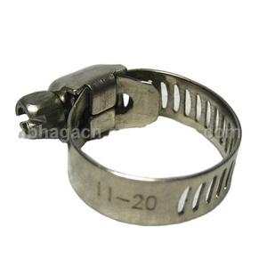 Factory Custom Sizes Stainless Steel British Type Heavy Duty Hose Clamps