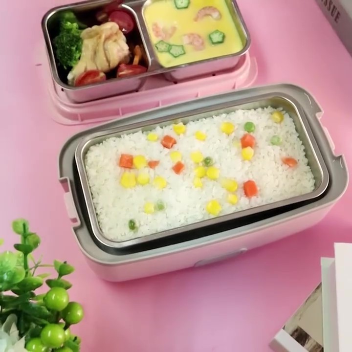 Bento Electric Heating Insulation Lunch Box Can Be Plugged To Carry Food Cooking Insulation Bucket