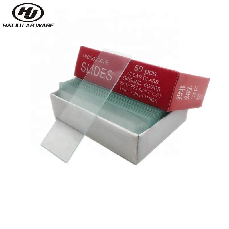 High Quality Laboratory Biology Borosilicate Glass Microscope Slides