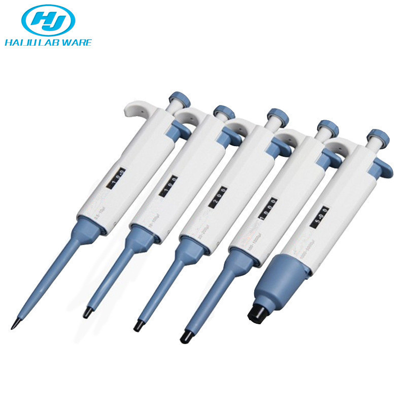 HAIJU Lab Supplies Medical Mechanical Single-channel Adjustable Volume Micro Pipettor Micropipette Pipette