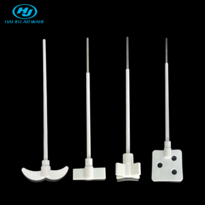 HAIJU LAB Different Shape 250mm~500mm PTFE Stirring Paddle/Rod, Overhead Stirrer Mixer Shaft Paddle for Flask