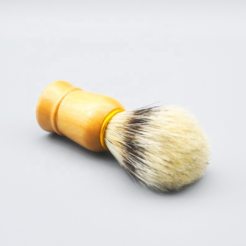 bamboo wood shaving brush cream brush