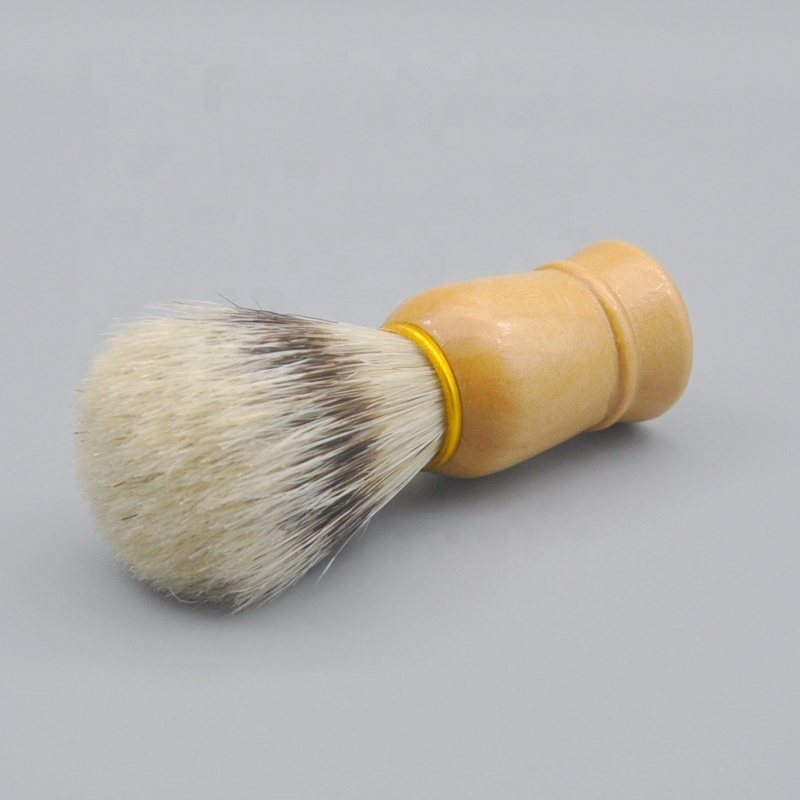 bamboo wood shaving brush cream brush