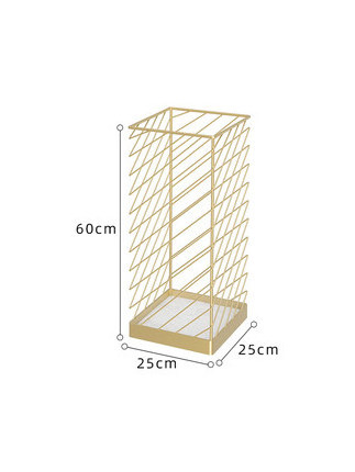 2022 Factory Hot Sales Indoor Umbrella Stand Umbrella Holder Metal Gold Indoor Manufacturer Wholesaler