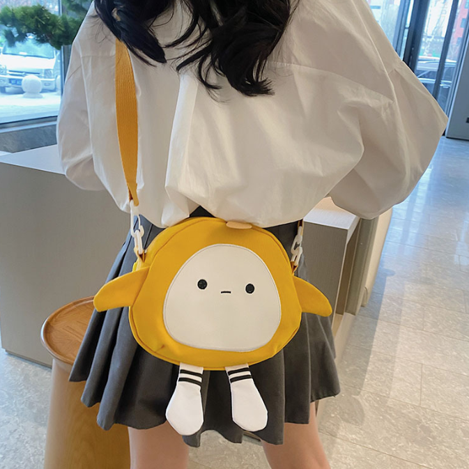 New spring trend fashion cute plush cartoon shoulder bag casual commuting plush bags