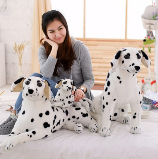 Plush toy Dalmatian doll Cute Wolf dog doll small milk dog doll plush toy