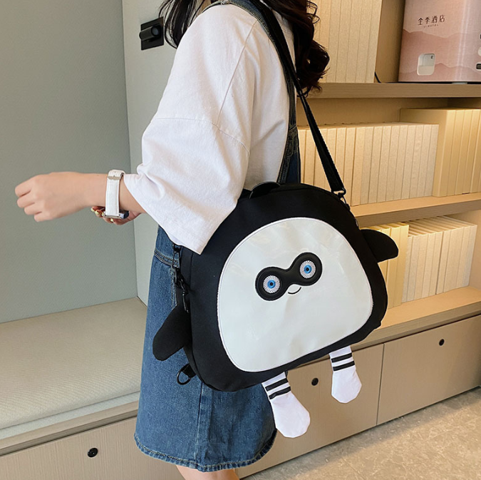 New spring trend fashion cute plush cartoon shoulder bag casual commuting plush bags