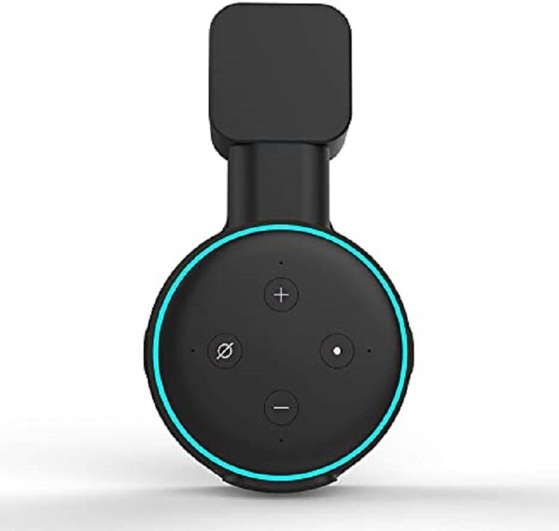 Wall Mount for Alexa Echo Dot 3rd generation Compact Bracket Case Built-in Cable Management echo dot 3 wall holder