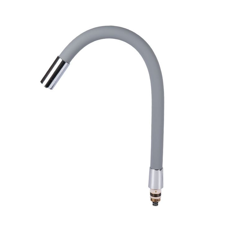 Long Neck UPC Pull Out Single Handle Kitchen Faucet With Flexible and resistant hose