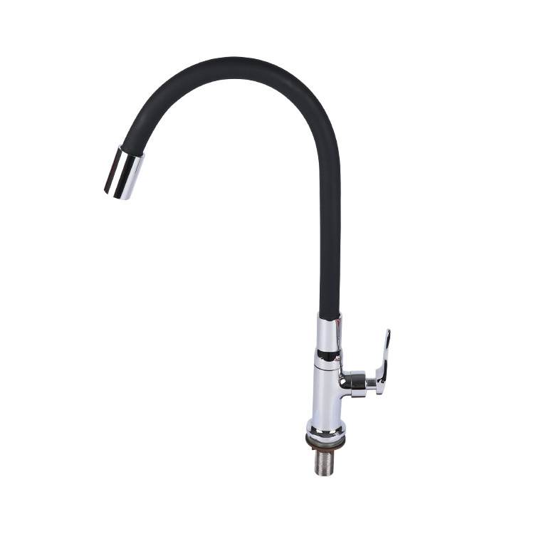 High Temperature Adjustable Water Hose Kitchen Faucet Flexible Rubber Hose Pipe