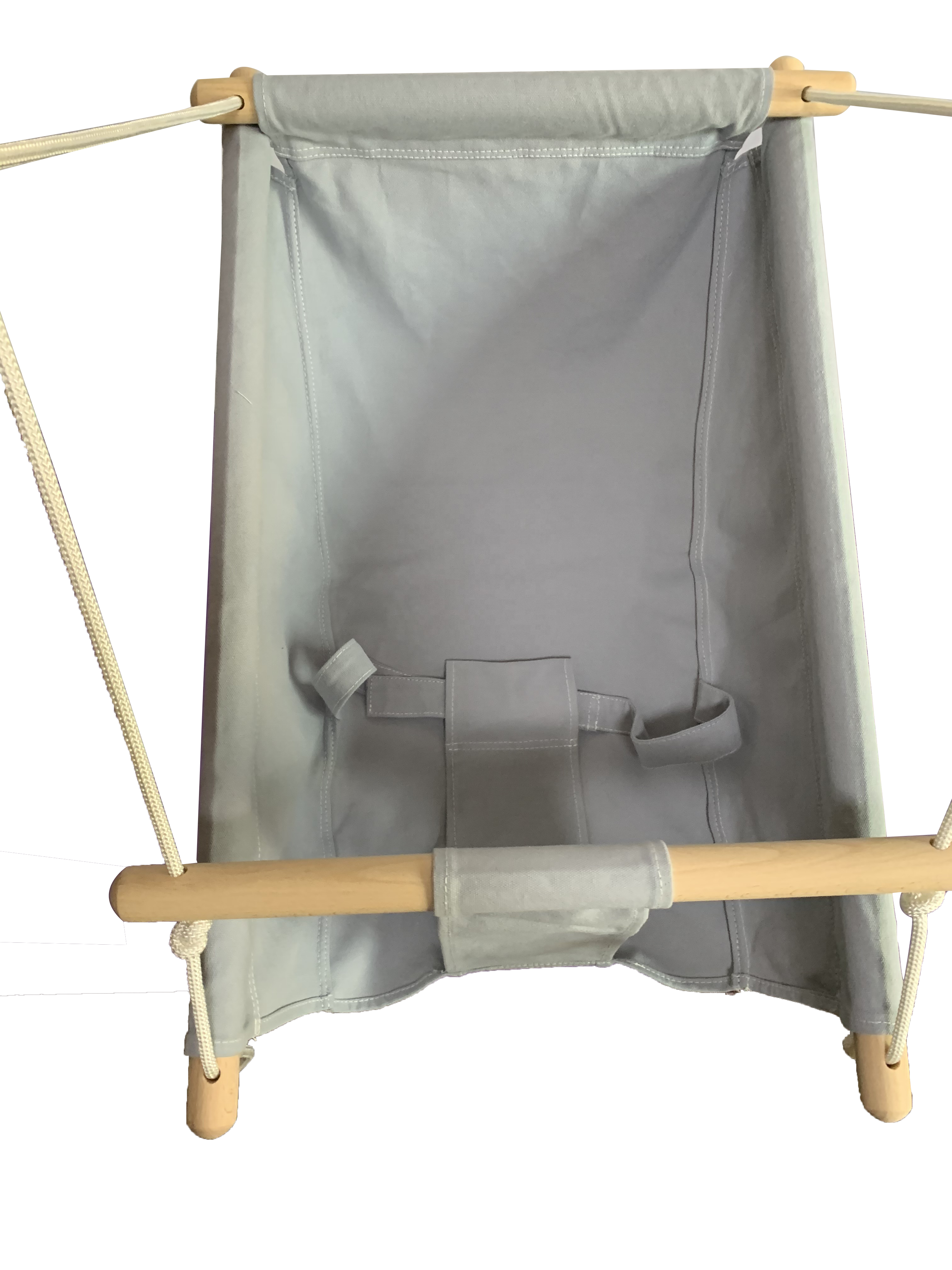 Secure Canvas Hanging Baby Swing Seat With Cushion And Seat Belt Fabric Swing Hammock Chair For Kid And Toddler With Hanging Kit