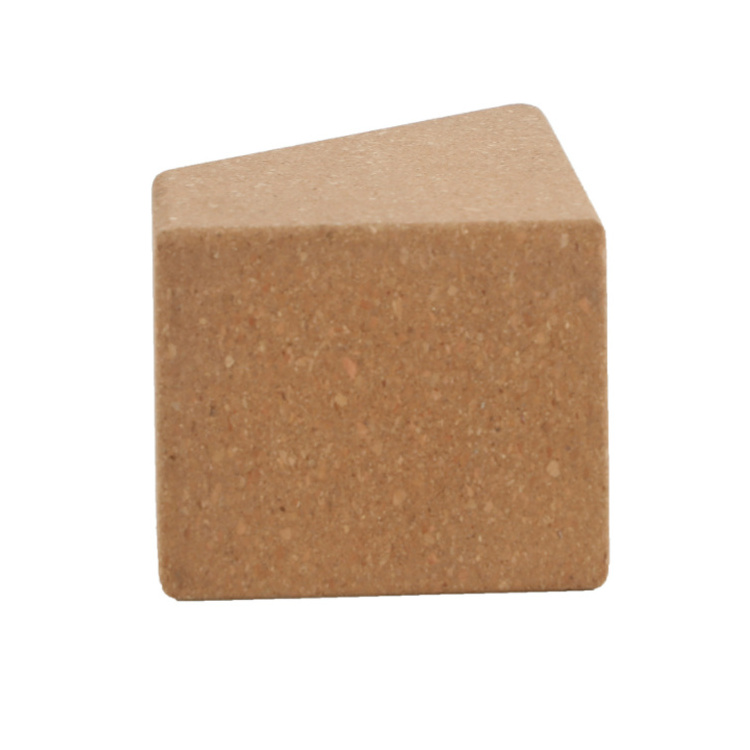 Harbour Wholesale Eco Organic Natural Cork Yoga Block Recycled Yoga Wedge Block Brick for Exercise