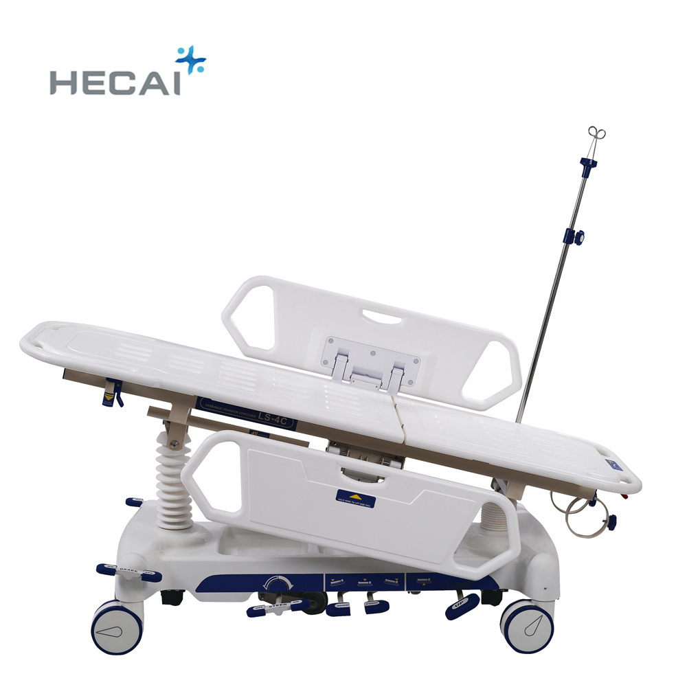 ambulance stretcher for sale used emergency stretcher trolley hydraulic patient transfer trolley manual