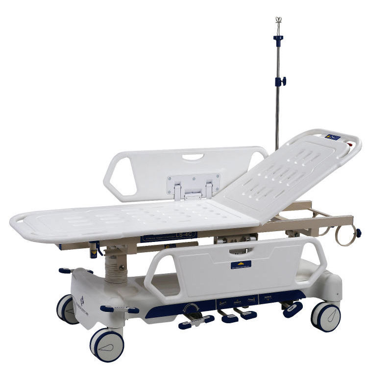 ambulance stretcher for sale used emergency stretcher trolley hydraulic patient transfer trolley manual