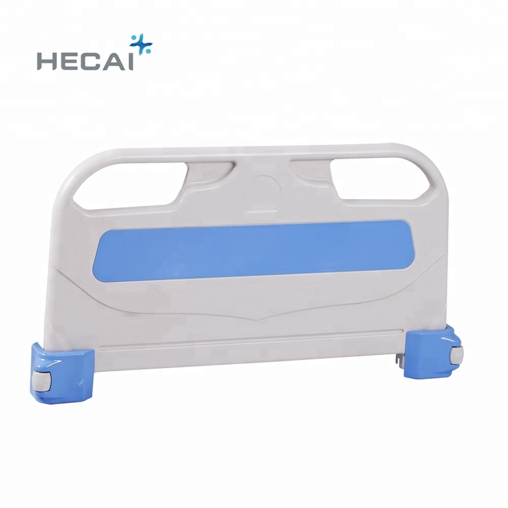 Top Sell Hospital Bed Parts /accessory Blow New Abs/pp Plastic Head Foot Board With Hooks Fixed On Bed