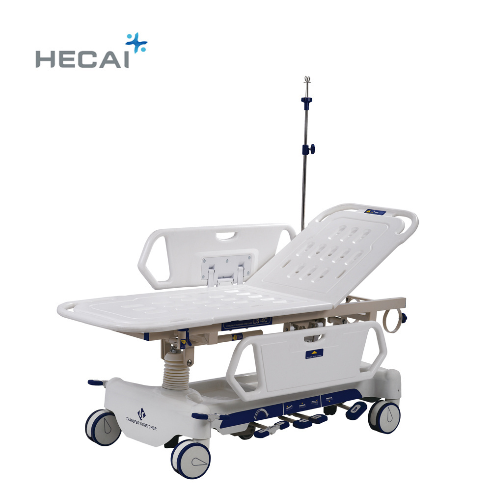 ambulance stretcher for sale used emergency stretcher trolley hydraulic patient transfer trolley manual