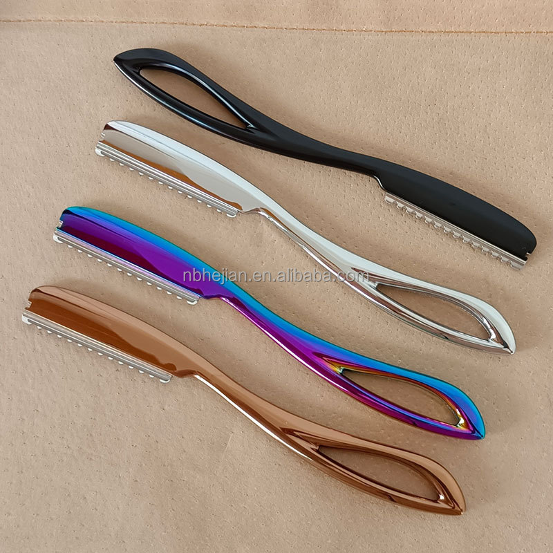 2023 Japanese Salon Hairdressing Razor Barber Stylist Trimming Shaving Hair Cut Thinning razor Magnetic