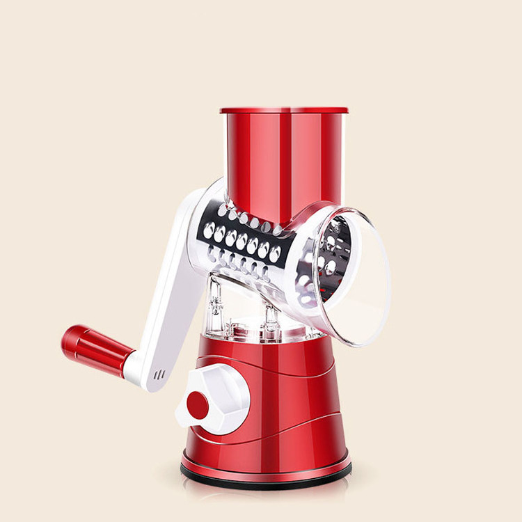 Hot sale New BPA Free Mandoline Fruit Slicer Manual Cutter Carrot Grater Potato Slicer Drum Grater Vegetable Chopper for Kitchen