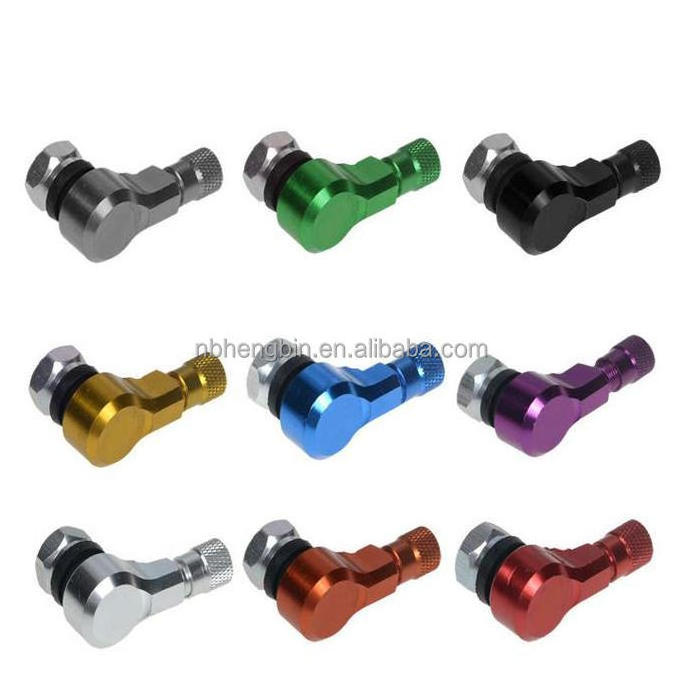 90 Degree Angled Tire Valve Caps Valve Stems Cover Adapter for Car Motorcycle