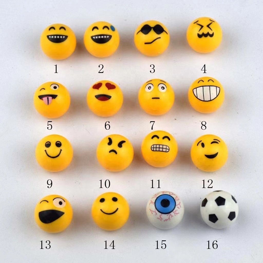 Best seller Special Ball emoticon Face car tire air valve cap ball Bicycle tire valve cover