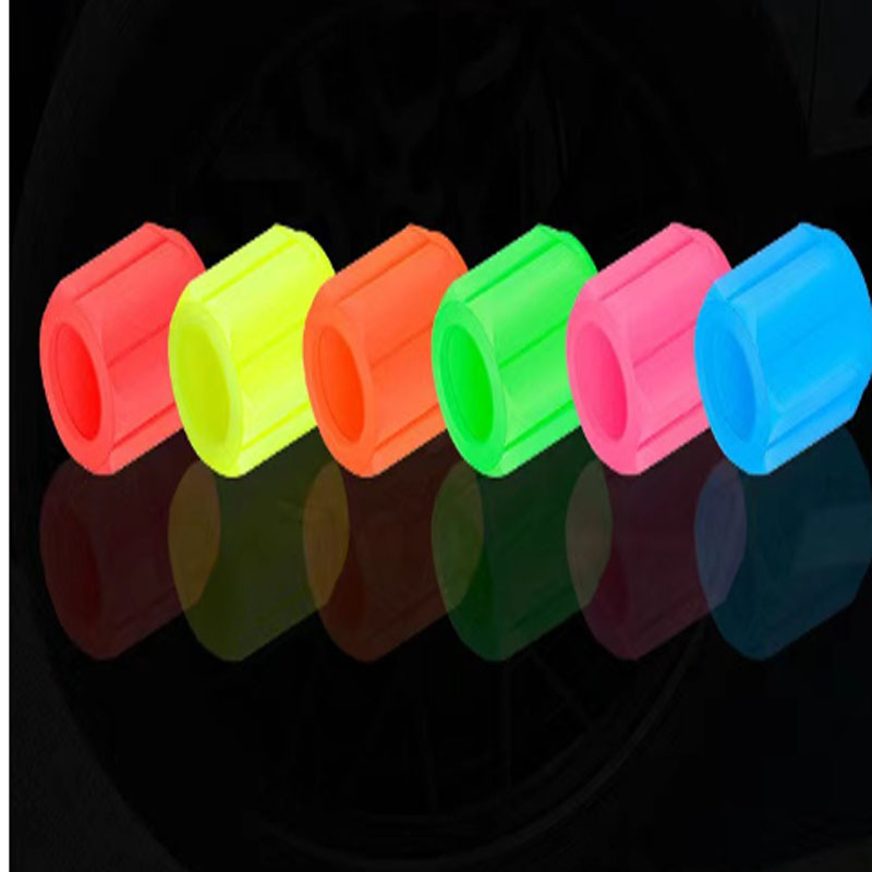 Customized by consumers Label service Fluorescent cap Dust valve cap Luminous tire valve cap