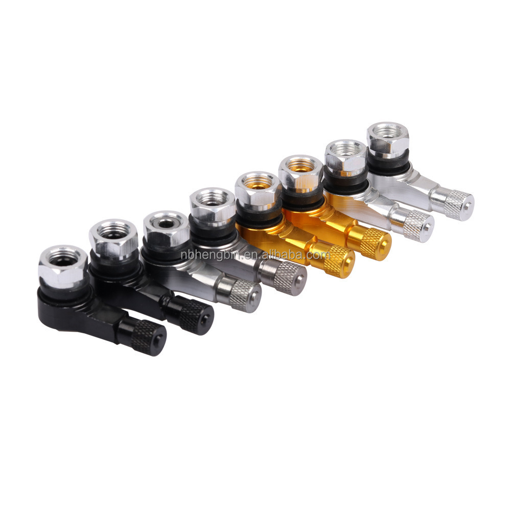 90 Degree Angled Tire Valve Caps Valve Stems Cover Adapter for Car Motorcycle