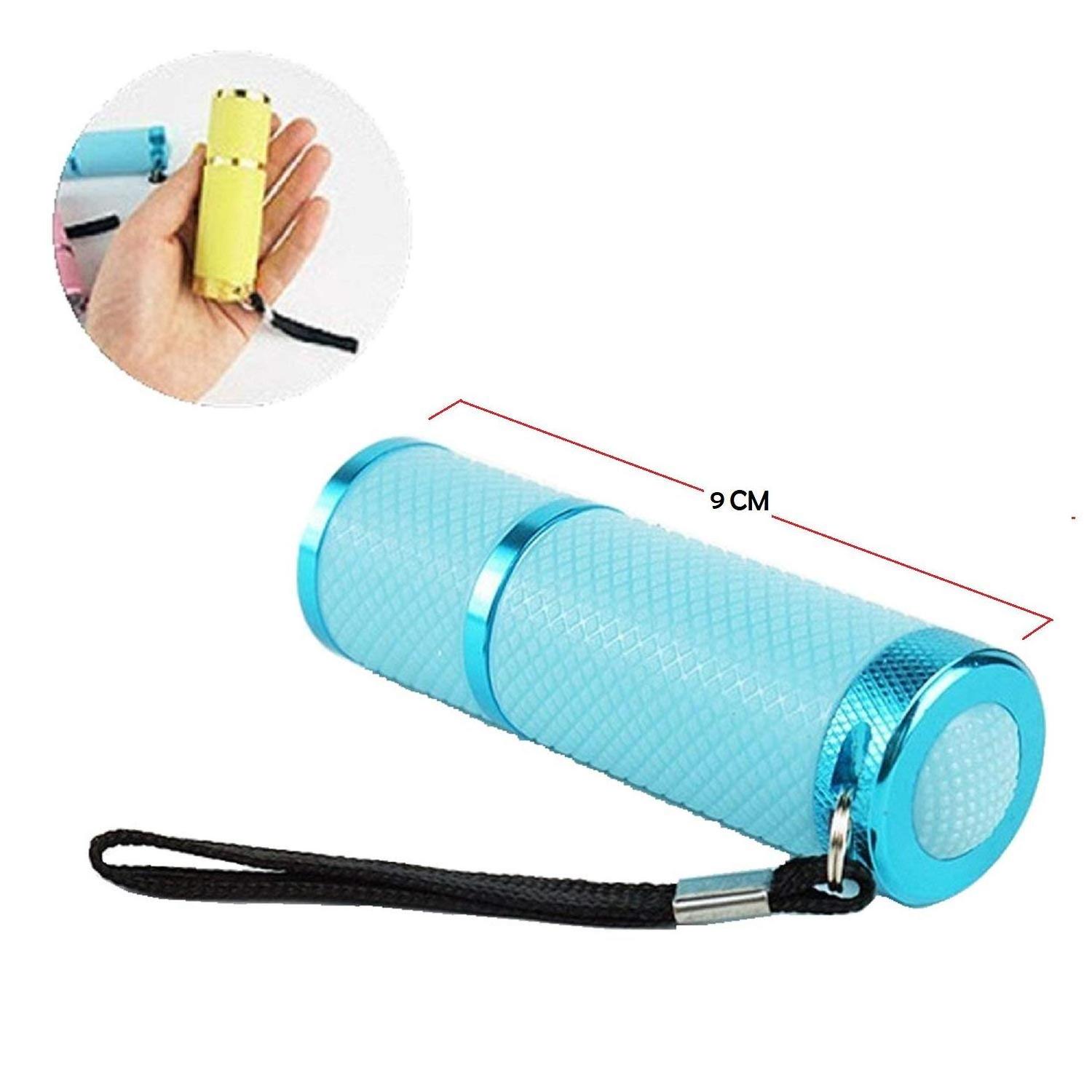 Handheld Portable, Water & Shock Resistant Glow In The Dark COB LED Flashlight