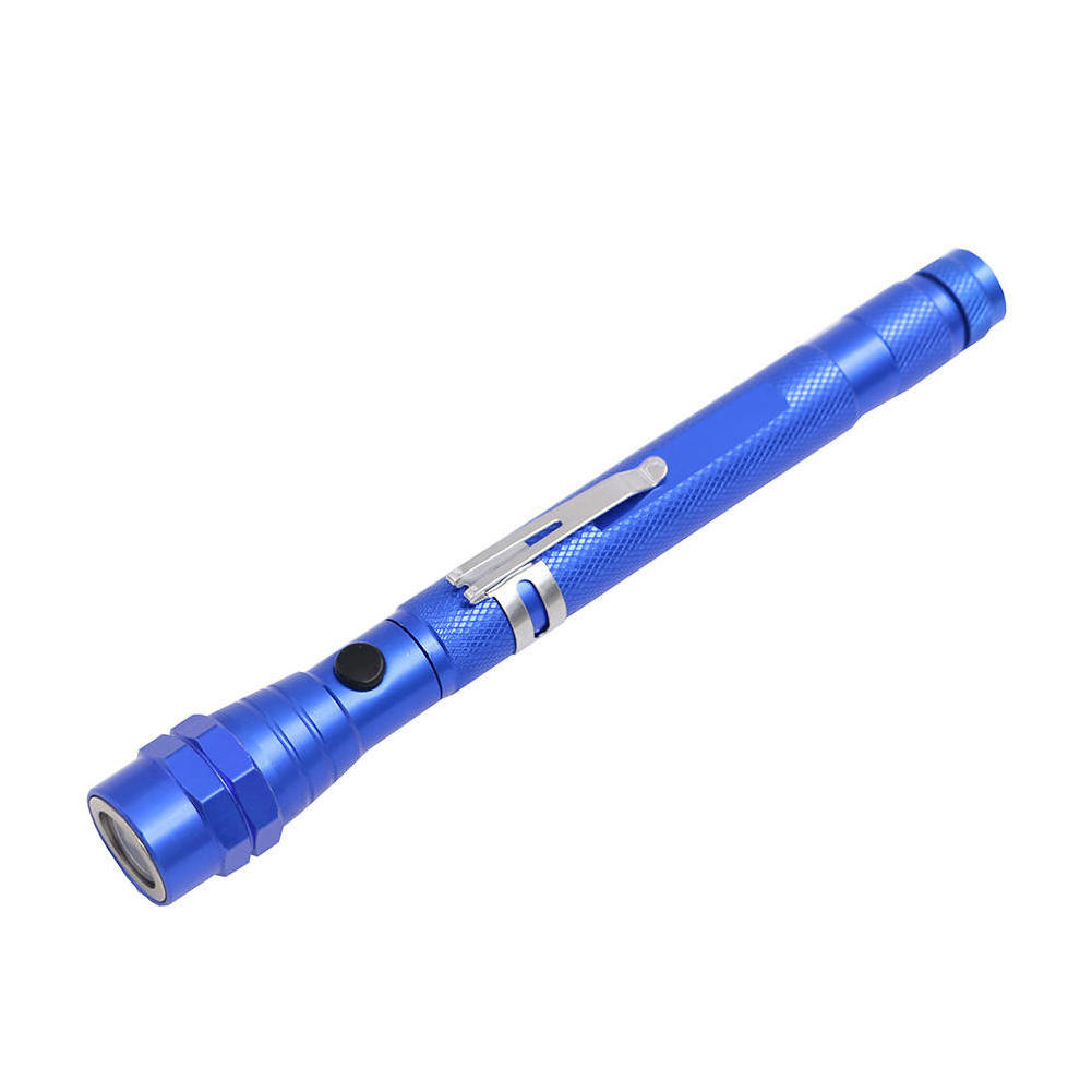 Guaranteed Quality 3LED Telescopic Led Flashlights Torch Magnetic Pen Maglite Torch