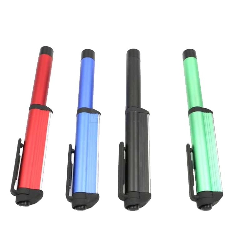 Attractive Price  COB Mini black and green Pen Shape LED Inspection Light Lamp Pocket Clip Work Camping Torch Flashlight