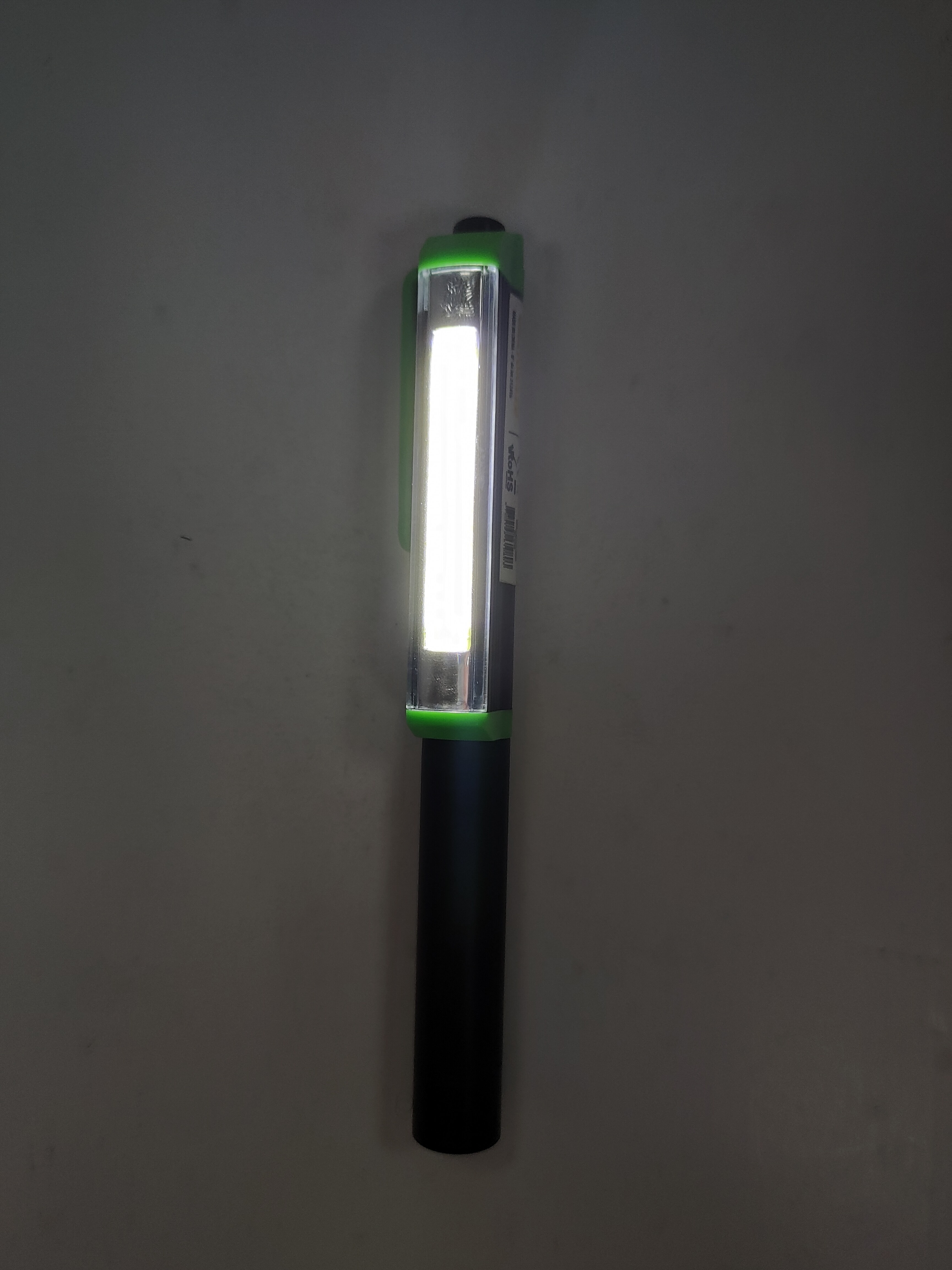 Attractive Price  COB Mini black and green Pen Shape LED Inspection Light Lamp Pocket Clip Work Camping Torch Flashlight