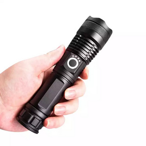 Custom High Lumen Led Flashlights Xhp90 Flashlight Long Distance Torch Xhp70 Tactical Flashlight Usb Rechargeable Flash Light