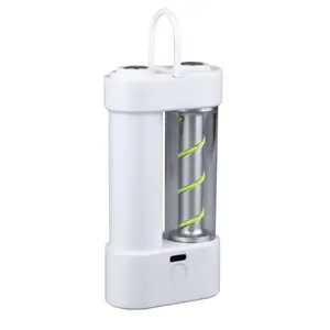 Rechargeable LED Colorful Tent lamp Atmosphere Light Magnetic Suction Handle Lamp Outdoor Camping Latern Light