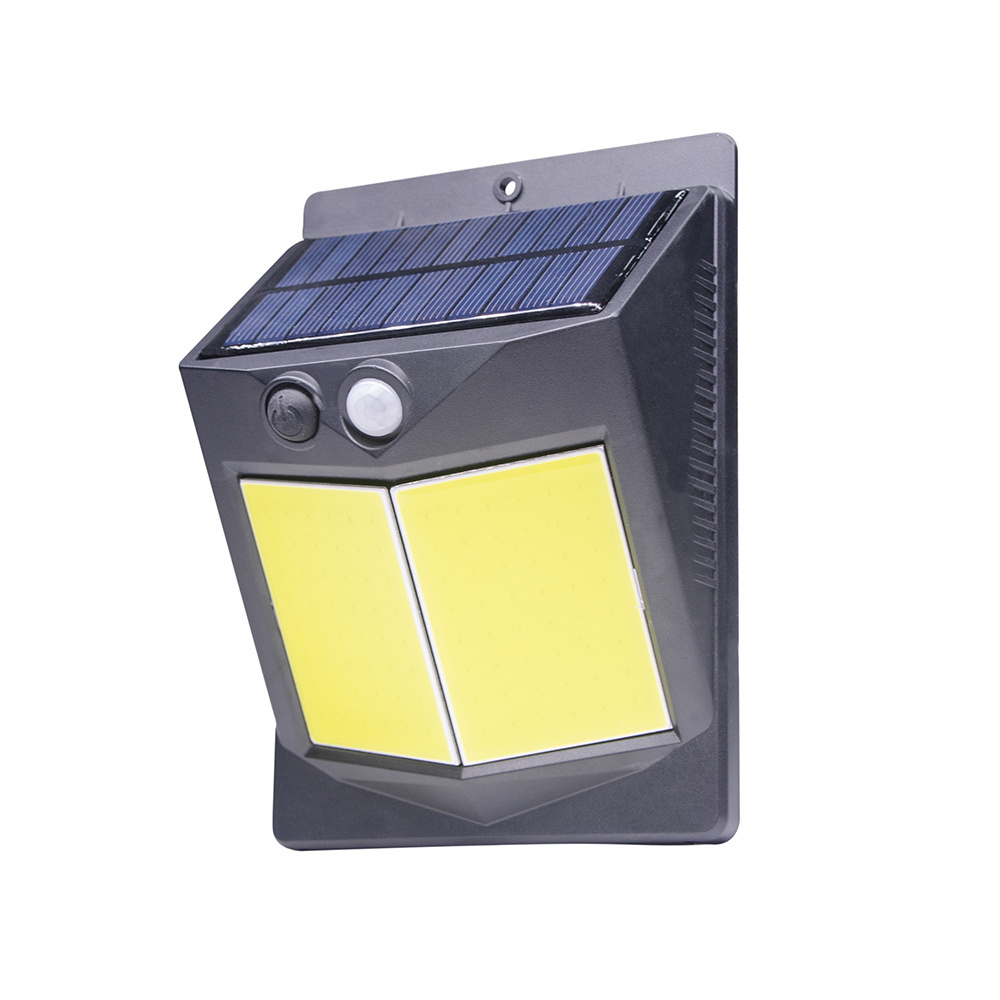 1200mHa Rechargeable Battery Outdoor Waterproof Street Wall Garden Lamp Spotlight 200LM COB LED Motion Sensor Solar Light