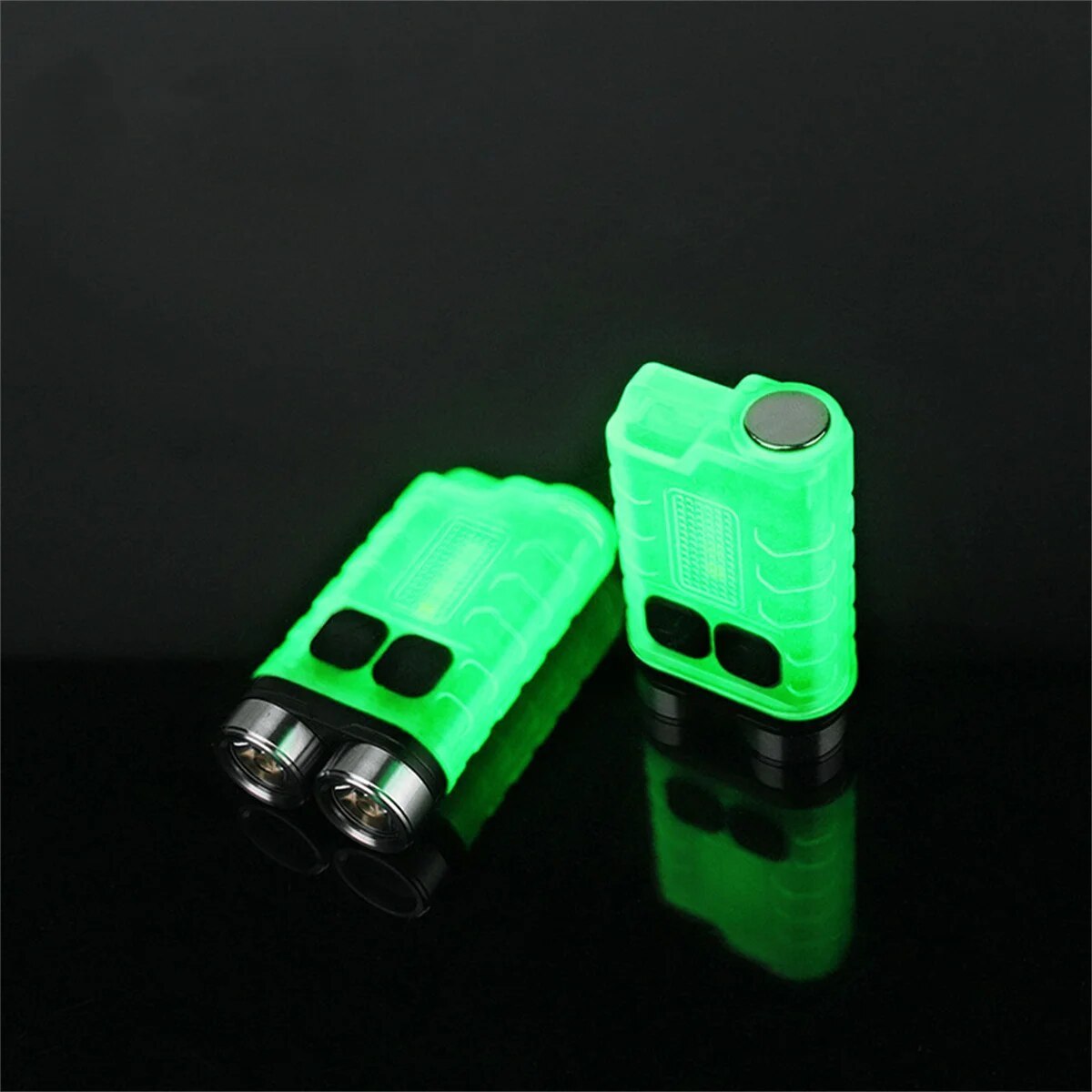 Super Bright Keychain Light Mini Pocket Torch Magnetic Led Type-C Rechargeable LED EDC Flashlights For Outdoor Camping Emergency