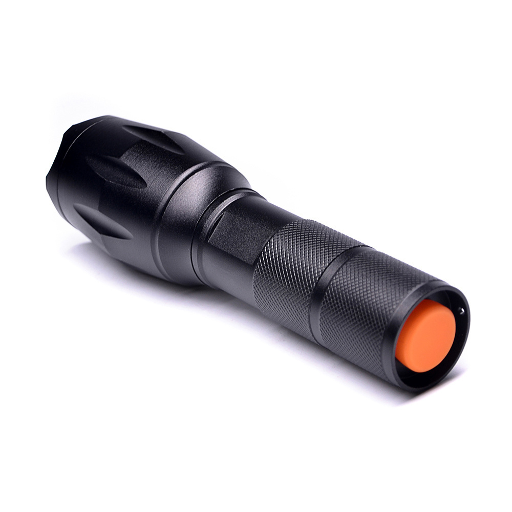 Japan High Lumen Aluminium Waterproof Mini Led Rechargeable Torch Light Zoomable Tactical Flashlight for Camping Dog Walking