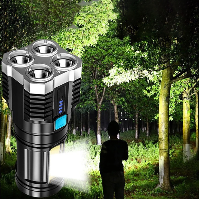 Custom Outdoor Waterproof Emergency Light LED Portable Lamp Lantern LED Searching Light Rechargeable Portable Hand Lamp