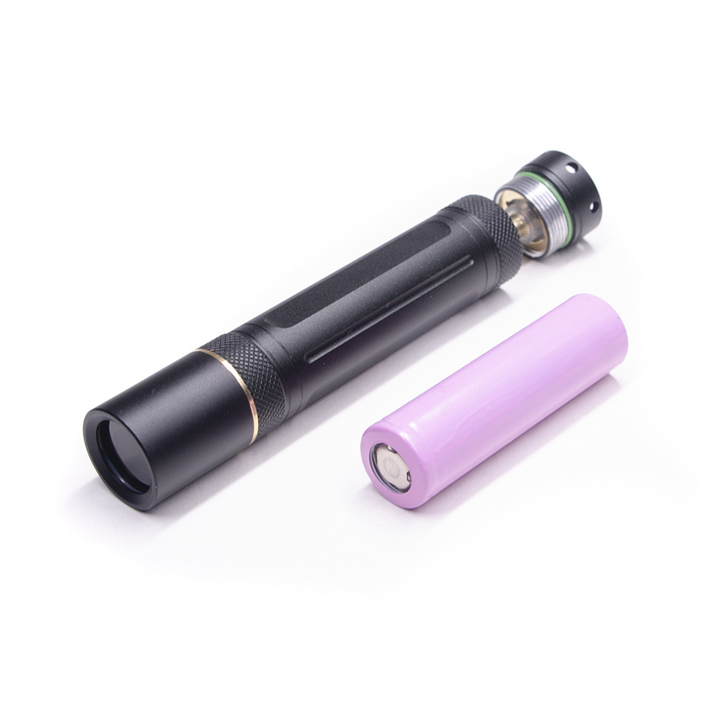 Portable 18650 Battery Blacklight Torch Rechargeable Scorpion Aluminum 3W/5W 365nm UV LED Flashlight for Pet Urine Detector