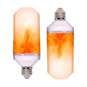 New Design Style Bulb Led Warm Light Home Decoration Flame Effect Fire Flickering Color Led Bulb Light