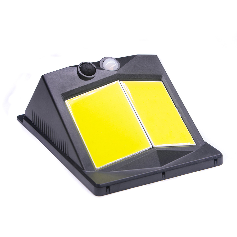 1200mHa Rechargeable Battery Outdoor Waterproof Street Wall Garden Lamp Spotlight 200LM COB LED Motion Sensor Solar Light