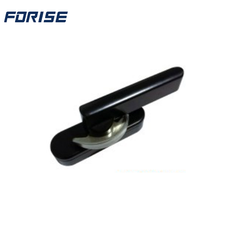 Aluminium Alloy UPVC Windows accessories closure Handle sliding moon lock window crescent lock