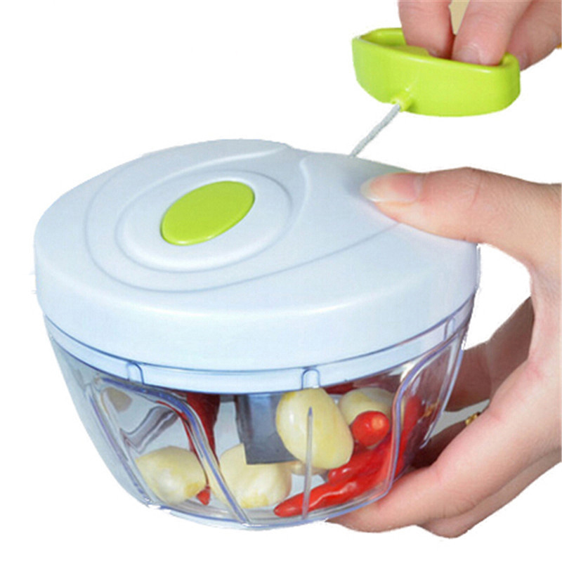 Multifunction High Quality Vegetable Fruit Twist Shredder New High Speedy Design Manual Meat Grinder Chopper Garlic Cutter