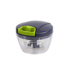 Manual Food Chopper With 3 Blades And Blender Vegetable Cutter Slicer