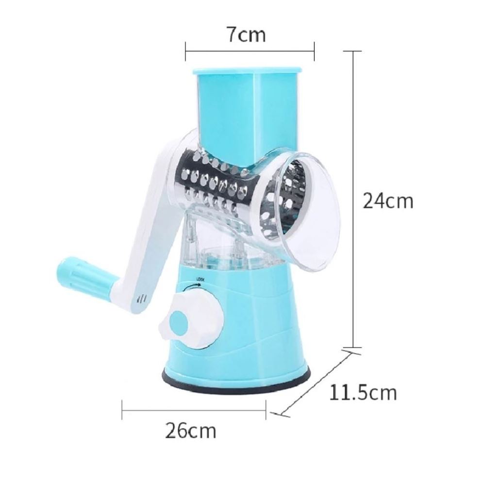 Manual Rotary Cheese Grater for Vegetable Cutter Potato Slicer Mandoline Multifunctional Vegetable Chopper Kitchen Accessories