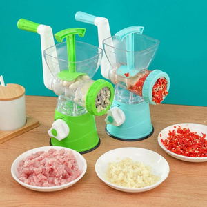 Rotary Cheese Grater Salad Shredder Vegetable Slicer Manual Meat Grinder Household