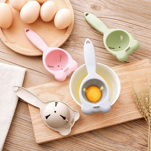 2024 New Simple Creative Egg White Separator Filter Separator Kitchen Baking Egg Yolk Egg White Separator Tool