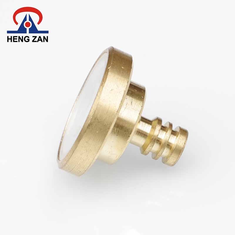 HENGZAN 35mm 28bar SS316 liquid LPG natural gas cylinder pressure gauge for valve